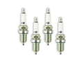 HP Copper Spark Plug Shorty 14MM Thread, .750 In Reach Heat Range 6 Gasket (Flat) Seat 4-Pack ACCEL