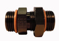 Fragola -12AN O-Ring x 1 1/16-12 (12) O-Ring Adapter - Black