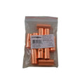 COPPER UNINSULATED BUTT CONNECTOR 1/0 GAUGE PACKAGE OF 10