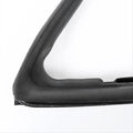 Vent Window Seal Front Left Rubber Smooth Finish Fits The Front Driver Side Door Of 76-83 CJ5, 76-86 CJ7, 81-83 CJ8 Scrambler And 87-95 Wrangler YJ OMIX