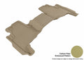 3D MAXpider 2006-2010 Jeep Commander Kagu 2nd Row Floormats - Tan