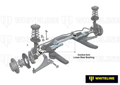 CONTROL ARM LOWER INNER REAR BUSHING ADDS +1.0DEG CASTER