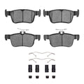 R1 16-26 Honda Prelude Rear Semi Met Brake Pads and Hardware Kit