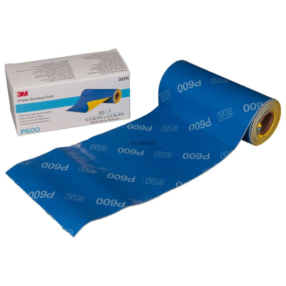 3M GRIPPY SANDING CLOTH 35111 P60