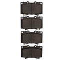 DFC 98-07 Toyota Land Cruiser Front 4000 Hybridynamic Brake Pads