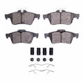 R1 18-22 Ford Ecosport Rear Semi Met Brake Pads and Hardware Kit