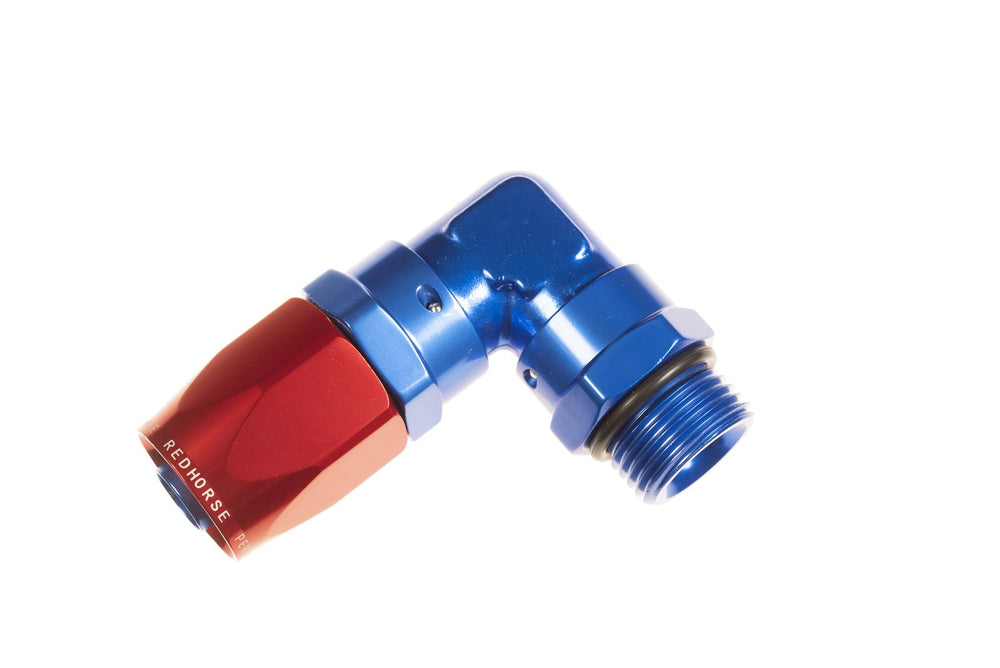 10 AN HOSE END TO10 ORB MALESWIVEL90 DEGRED&BLUE