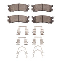 DFC 92-98 Mazda 929 Rear 4000 HybriDynamic Brake Pads and Hardware Kit