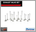 Ferrea Chevrolet LS1 1.6in 0.313in 4.915in 24 Deg S-Flo Rad Grv Super Alloy Exhaust Valve - Single