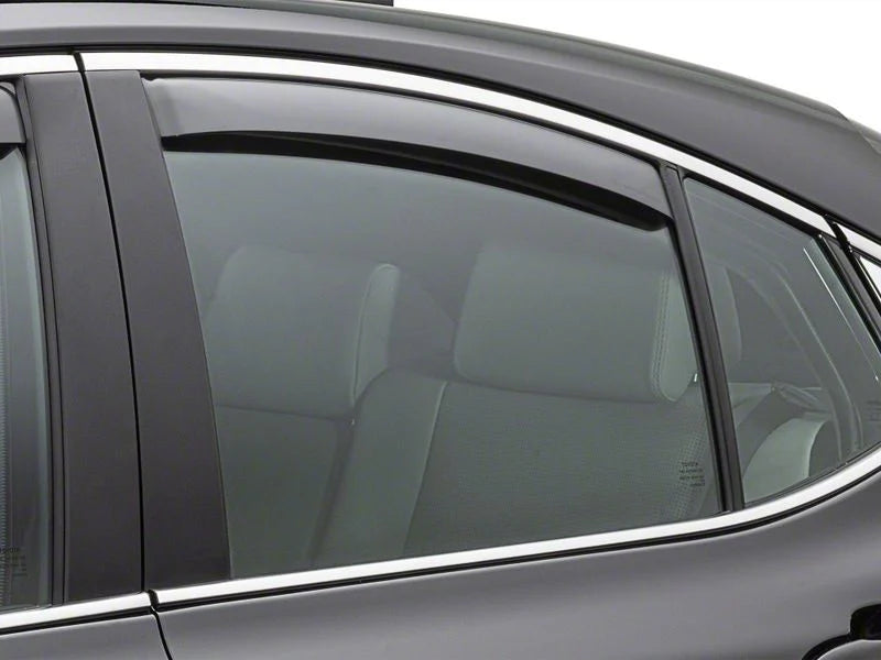 WeatherTech 12-18 Ford Focus Rear Rear Side Window Deflectors-Dark Tint