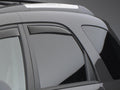 WeatherTech 05-06 Chevrolet Equinox Rear Side Window Deflectors - Dark Smoke