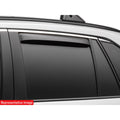 WeatherTech 15-20 Cadillac Escalade ESV/Chevrolet Suburban Rear Side Window Deflectors - Dark Tint