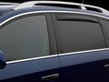 WeatherTech 15+ Cadillac Escalade Rear Side Window Deflectors - Dark Smoke