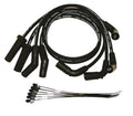 Moroso 2017+ Harley-Davidson Milwaukee 8 Spiral Core Wire Set - Black