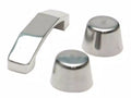 Hood Footman Loop and Windshield Stop for 1997-2006 Jeep Wrangler TJ, 2007-2018 Jeep Wrangler JK Unlimited, 2007-2018 Jeep Wrangler JK, Polished Stainless Steel Rampage