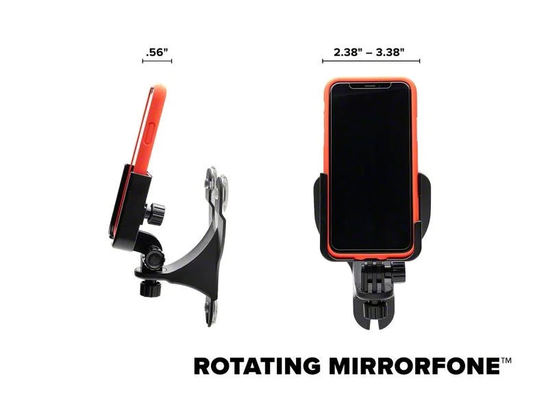 ROTATING MIRRORFONE TWO VIEW CANNOT BE ADVERTISED OR PROMOTED ONLINE WHITE