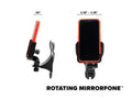 ROTATING MIRRORFONE TWO VIEW CANNOT BE ADVERTISED OR PROMOTED ONLINE WHITE