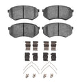 DFC 89-04 Mitsubishi Fuso FE Front 4000 HybriDynamic Brake Pads and Hardware Kit