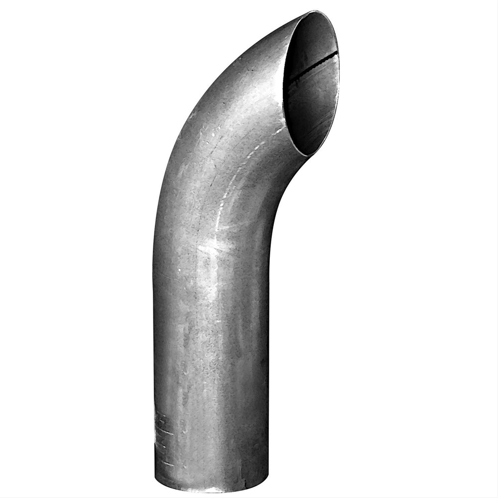 STACK PIPE ALUMINIZED ANGLED 4IN OD 12IN LGTH
