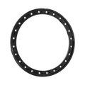 KS BEAD RING 15" - GLOSS BLACK
