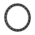 KS BEAD RING 15" - SATIN BLACK