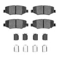 DFC 07-18 Dodge Nitro Rear 5000 Advanced Semi Metallic Brake Pads and Hardware Kit