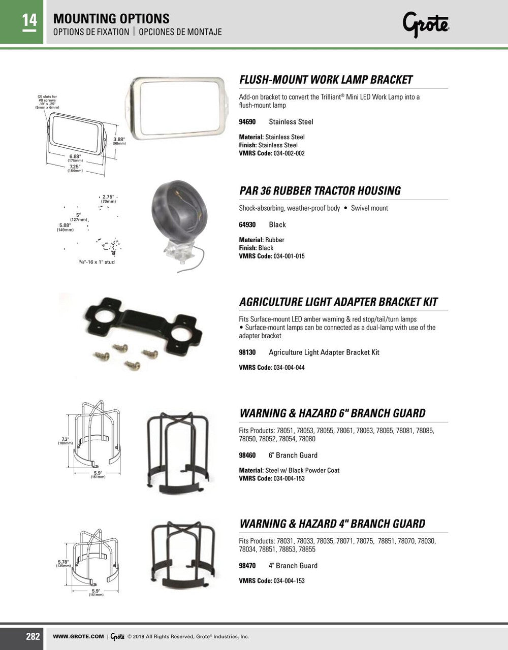 GROTE auto part