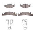 R1 84-90 Plymouth Grand Voyager Front Ceramic Brake Pads and Hardware Kit