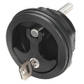 BLACK NYLON LOCKING COMPRESSION HANDLE 3IN 1/4 TURN