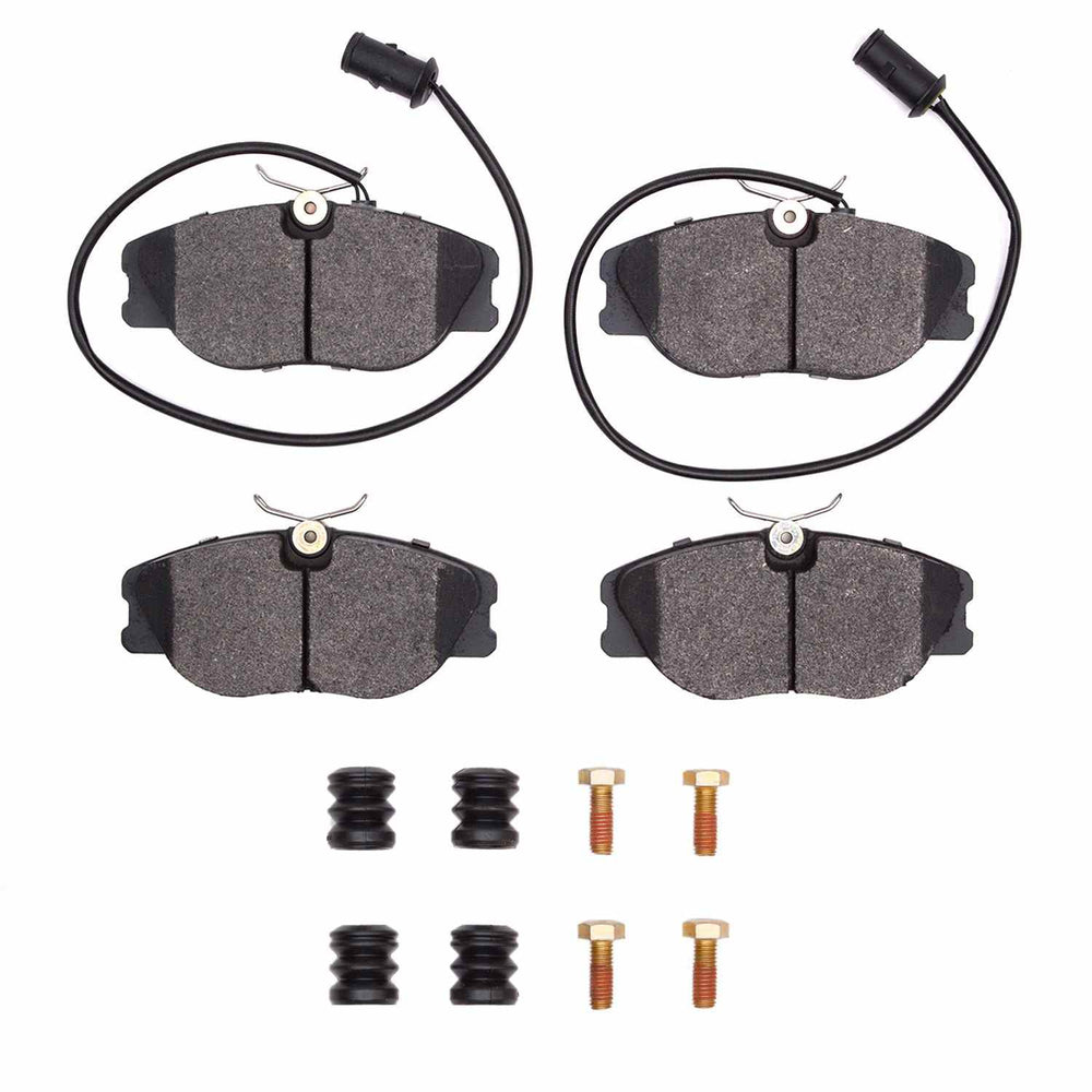 R1 94-95 Alfa Romeo 164 Front Ceramic Brake Pads and Hardware Kit