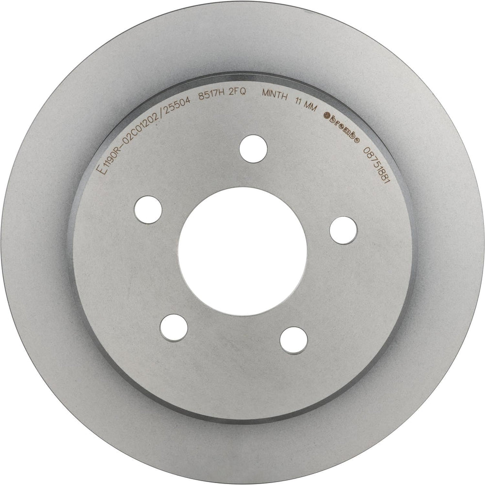 Brembo 95-01 Ford Explorer/01-02 Explorer Sport Rear Premium UV Coated OE Equivalent Rotor