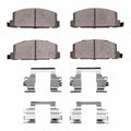 R1 86-86 Isuzu Trooper Front Ceramic Brake Pads and Hardware Kit