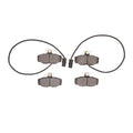 DFC 86-87 Jaguar XJ6 Rear 5000 Advanced Semi Metallic Brake Pads