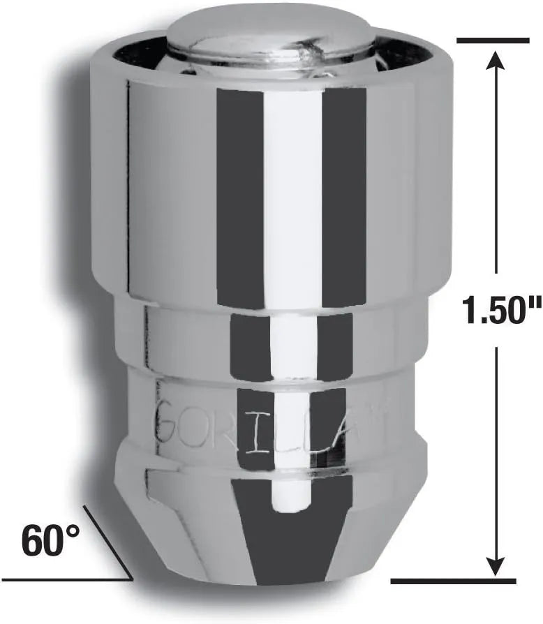 Gorilla GORILLA GUARD ACORN 14-1.50 CHR 2KEY