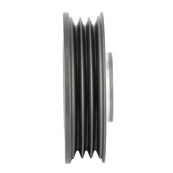 PULLEY 3 GRV ALUMINUM HARDCOAT ANODIZED 17MM BORE/2.25IN OD W/.132IN HUB