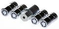 McGard Wheel Lock Nut Set - 4pk. (Cone Seat) M14X1.5 / 21mm & 22mm Dual Hex / 1.965in. L - Chrome