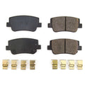 Power Stop 2021 Hyundai Sonata Rear Z17 Evo Ceramic Brake Pad w/Hardware