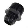 Fragola -16AN x 1-1/4 NPT Straight Adapter - Black