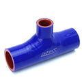 HPS Performance 2 ID 1 ID branch Blue Silicone Coupler Coolant T Hose Tee Adapter