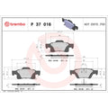 DODGE DURANGO 20112022 JEEP GRAND CHEROKEE 20112021 DISC BRAKE PAD SET