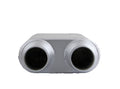 FLOWMONSTER 2-CHAMBER SMALL MUFFLER