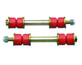 Prothane Universal End Link Set - 3 1/2in Mounting Length - Red