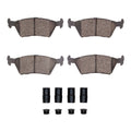 R1 85-88 Chrysler Daytona Rear Semi Met Pads & Hardware Kit