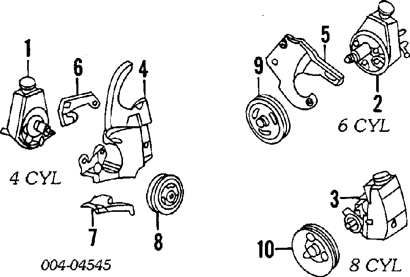 Gates Power Steering Pressure Line Hose Assembly