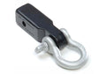 Universal D-Ring Shackle Kit for 2 Inch Receiver, Black Rampage