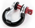 D-Ring Shackle Kit, 3/4 inch, Black, Steel, Pair