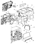 Soft Top Knuckle Pivot Sunrider Front Right Fits The Passenger Side Of 07-18 Wrangler JK Unlimited OMIX
