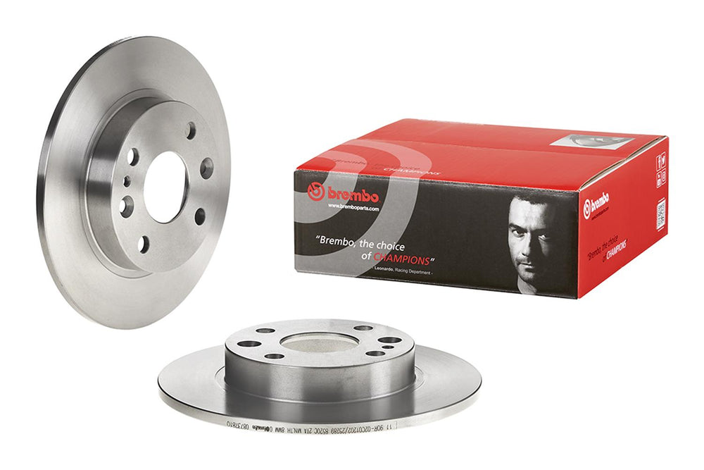 Brembo 90-93 Mazda Miata Rear Premium OE Equivalent Rotor