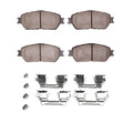 R1 02-06 Toyota Camry Hybrid Front Semi Met Brake Pads and Hardware Kit