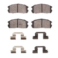 R1 85-90 Dodge Colt Front Semi Met Pads & Hardware Kit